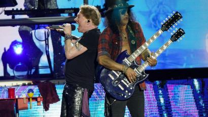 Bild: Yui Mok/dpa
Guns N' Roses haben ihren Tourabschluss auf dem Wacken Open Air 2025 bekannt gegeben.