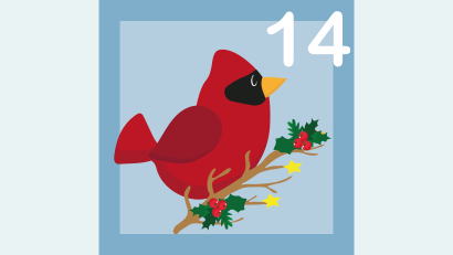 Bild: Laura Fröhler
Türchen Nr. 14 des Junior-Club-Adventskalenders.