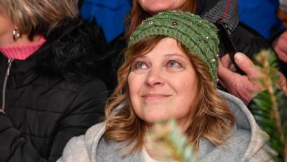 Bild: Petra Hartl
Schlagersängerin Nicki (58) ist sich bei ihrem Auftritt in Amberg treu geblieben.