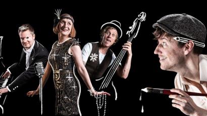 Bild: Inga Vianden/exb
Robert Nippoldt und das Trio Größenwahn kommen im Januar nach Regensburg.