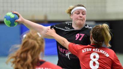 Bild: af
Maria Schlosser (Nummer 97) verlor mit der HSG in Altdorf.