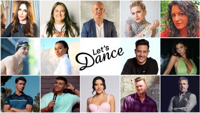 Bildmontage: RTL 
Diese 14 Kandidatinnen und Kandidaten sind bei der 18. Staffel "Let's Dance" dabei.