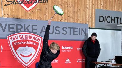 Bild: Reinhold Beyerlein
Fabian Beyerlein beim Wettbewerb in Buchbach.
