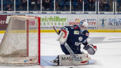 Archivbild: Christian Kaminsky
Unter anderem Thema in der neuen Folge "Powerplay": Felix Noack, der im Penaltykrimi gegen Selb zum Derbyheld avancierte.