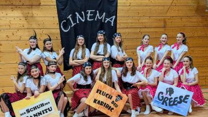 Bild: gri
Die Großen der Freudenberger Garde tanzen heuer zu Melodien großer Kino-Erfolge.