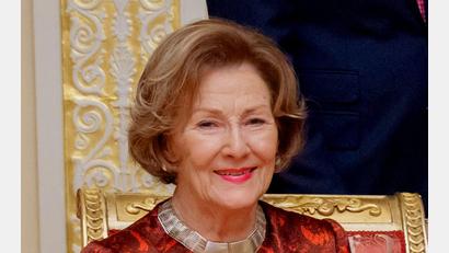 Archivbild: Stian Lysberg Solum/NTB/dpa
Königin Sonja musste nach einem Ski-Ausflug wegen Vorhofflimmern ins Krankenhaus eingeliefert werden.