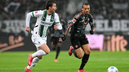 Bild: Federico Gambarini/dpa
Leroy Sané (r) konnte auch am vergangenen Wochenende gegen Gladbach nicht für sich werben.