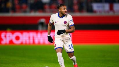 Bild: Tom Weller/dpa
Laut Sportdirektor Christoph Freund kein Thema für den FC Bayern: Christopher Nkunku.