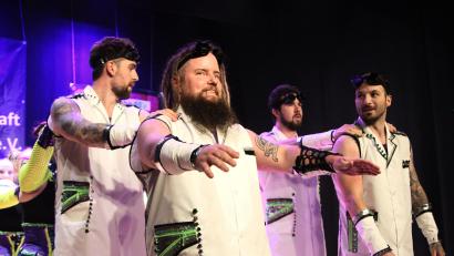 Bild: wro
Beim Showtanz sind auch vier Männer dabei.
