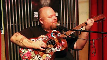 Bild: mfh
Stammgast auf der Bühne in der Musikkneipe Gestern: Andreas Kümmert.