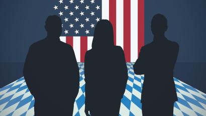 Grafik: Laura Fröhler
Rauten-Muster und Stars and Stripes: Das passt sehr gut zusammen.