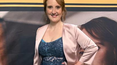 Bild: Britta Schultejans/dpa
Baumer ist Regisseurin, Drehbuchautorin, Produzentin und Hauptdarstellerin.