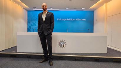 Bild: Cordula Wildauer/dpa
Armin Ritterswürden hat zum Jahresbeginn die Leitung des Kommissariats 11 übernommen.