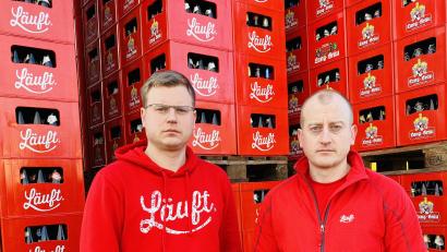 Bild: Lang-Bräu/exb
Die Brüder Rudolf und Richard Hopf (von links) müssen einen schweren Schritt gehen. Sie schließen die Traditionsbrauerei Lang.