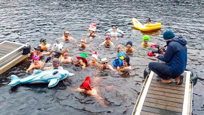 Archivbild: fph
2023 war keine Eisdecke auf dem Fichtelsee – das Wasser hatte trotzdem nur wenige Grad.