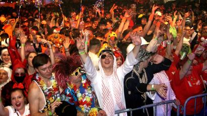 Archivbild: wro
Tolle Stimmung und fantasievolle Kostüme prägen stets den HCL-Fasching in Wiesau.