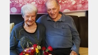 Bild: soj
Klothilde und Valentin Filberth feierten ihren 65.Hochzeitstag.