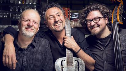 Bild: Michael Uebler/exb
Richie Necker & Friends geben ein Konzert im "Kulturbahnhof Parapluie" in Weiden.