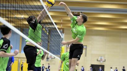 Archivbild: Hubert Ziegler
Bei vier Meisterschaften duellieren sich die Nachwuchsvolleyballer am kommenden Wochenende. Die "Bayerische" der U12 weiblich und die "Nordbayerische" der U18 männlich werden in Amberg ausgespielt.