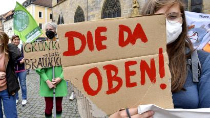 Archivbild: Petra Hartl
Die Diskussionen müssen sich wieder um die wirklich wichtigen Themen wie die Klimakrise drehen, fordert Fridays for future. Am Freitag, 14. Februar, wird deshalb bundesweit und auch in Amberg demonstriert.