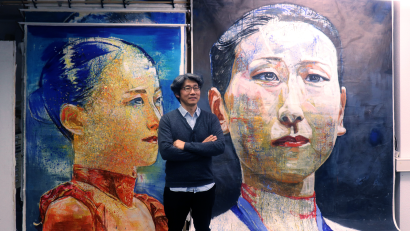 Bild: Changee Nam/exb
Changee Nam in seinem Nürnberger Atelier.