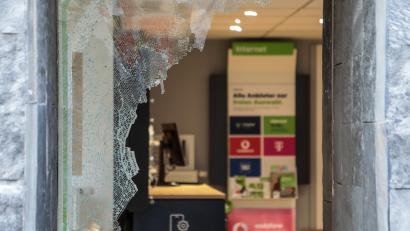 Bild: Wolfgang Steinbacher
In Amberg ist in zwei Telefonläden eingebrochen worden.