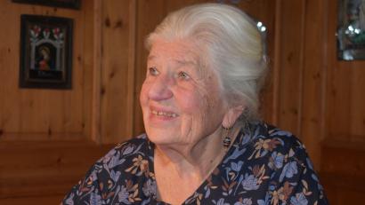 Archivbild: Lucia Brunner
Erika Eichenseer erzählt im Kloster Speinshart Märchen und Sagen von Schönwerth.