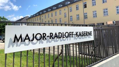 Archivbild: Gabi Schönberger
Die Major-Radloff-Kaserne in Weiden blickt auf eine Vergangenheit mit Höhe und Tiefen zurück.