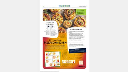 Bild: Oberpfalz Medien
Rezept Pizzaschnecken