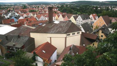 Bild: Hirsch
Das Schmidt-Bräu-Gelände liegt im Herzen der Stadt Schwandorf. In diesem Jahr sollen die leer stehenden Gebäude abgerissen werden.