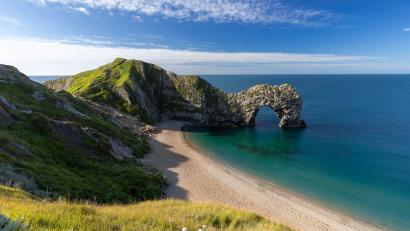 Bild: Michael Fleck/exb
Durdle Door.