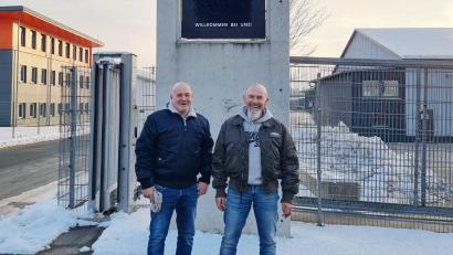 Bild: Wolfgang Würth
Josef Reger (rechts) übernimmt mit seinem Unternehmen zum 1. April die Firma von Axel Römisch.
