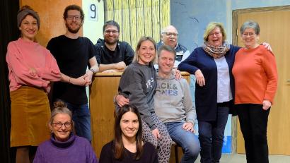 Bild: wlr
Die Darsteller der diesjährigen Theatersaison freuen sich schon darauf die Besucher Tränen lachen zu sehen.