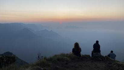 Bild: Stefanie Swann
Wandern macht glücklich. Besonders, wenn man früh genug aufsteht, um den Sonnenaufgang mitzuerleben.