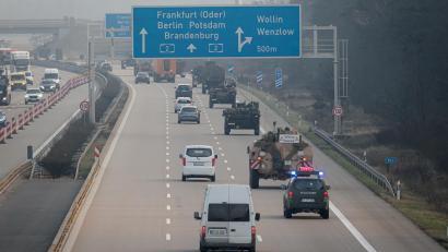 Archivbild: Marco Dorow
Auf dem Weg nach Grafenwöhr: In den nächsten Tagen ist aus Richtung Norden mit Militärverkehr mit dem Ziel Grafenwöhr zu rechnen.