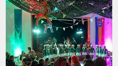 Bild: gz
Für Erfolg beim Schützenball sorgte die Garde und die Musik.