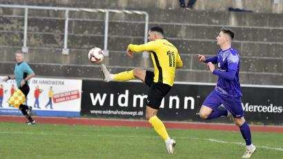 Bild: Hubert Ziegler
Auch Maximilian Witzel (Mitte/Szene aus einem früheren Spiel) traf gegen Etzenricht.