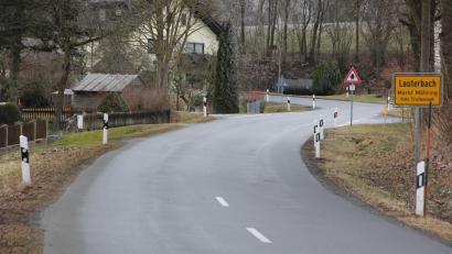 Bild: kro
Die Einfahrt zum Dorf Lauterbach von Großkonreuth aus kommend.