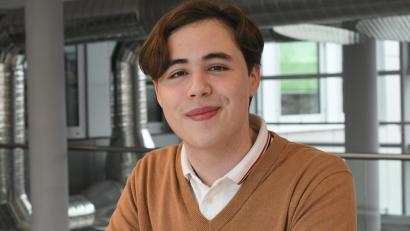 Bild: Gabi Schönberger
Paul Zaruba hatte im November die Idee, die Schüler-Union für Weiden und den Landkreis Neustadt/WN zu gründen.