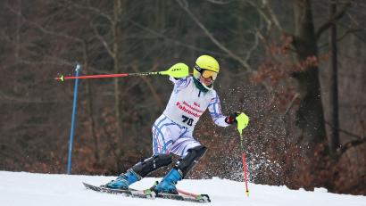 Bild: Dieter Jäschke
Katharina Baierl vom TV Vohenstrauß siegte in der Altersklasse U21 im Slalom.