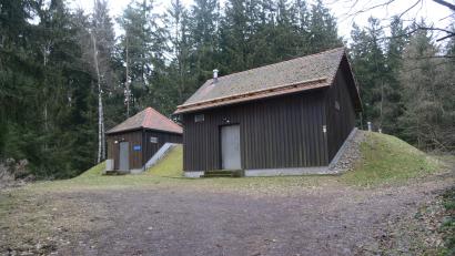 Bild: bey
Vom Hochbehälter Wittschau aus geht die neue Wasserleitung nach Preppach und von dort aus zum Ortsteil Döllnitz.
