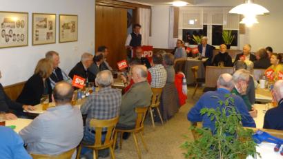 Bild: Norbert Mitlmeier
Gut besucht war der Politische Aschermittwoch der SPD in Ursensollen.