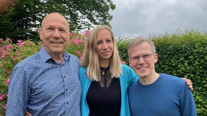 Bild: Silvia Frank
Das Trio Saitenflügel besteht aus (von links) Eckhard Kopetzki, Constanze Schneider und Robert Aust.