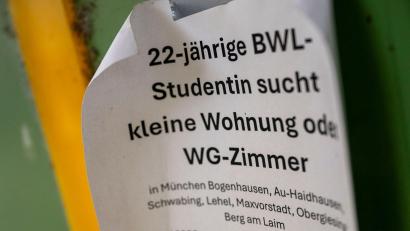 Symbolbild: Peter Kneffel/dpa
Besonders hoch ist die Miete in München.