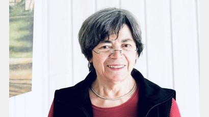 Bild: Grete Pickl/exb
Grete Pickl liest im Kloster Speinshart aus ihrem Gedichtband "Es kann".