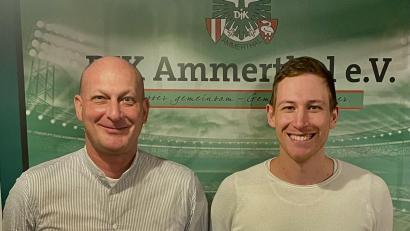 Bild: rba
Sportdirektor Tobias Rösl (links) holte Johannes Badura zurück zur DJK Ammerthal.