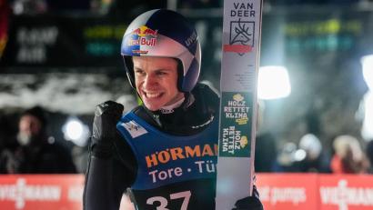 Bild: Terje Bendiksby/NTB/dpa
Starke Flüge, große Konstanz: Andreas Wellinger ist nach der WM stark.