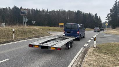 Bild: ge
Die Kreuzung bei Ödhaag wird ein Vierteljahr lang zur Großbaustelle, wenn hier zwei neue Linksabbiegespuren entstehen.