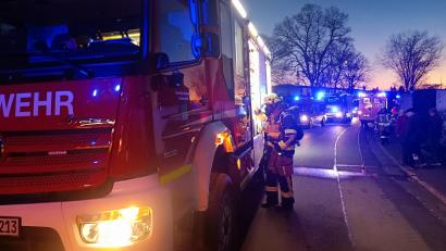 Bild: nic
Zwei Feuerwehren und der Rettungsdienst eilten am Mittwochabend in die Hüblstraße in Tirschenreuth.
