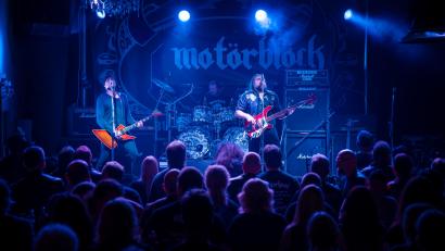 Bild: Daniel Kapulla/exb
Die Motörhead-Tribute Band Motörblöck feiert 30-jähriges Bühnenjubiläum.